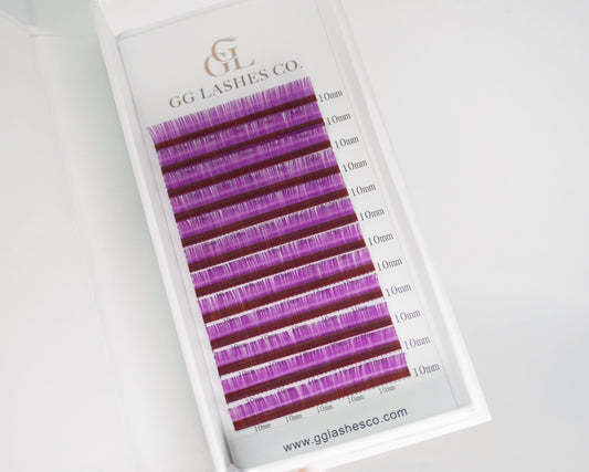 Colored Lash Extensions