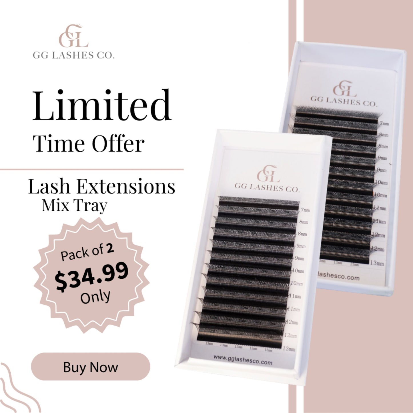 Y 0.07 Mix Tray Lash Bundle